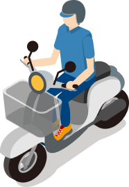 バイクの人