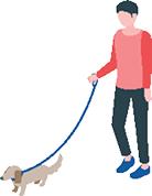 町のイラスト